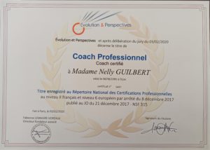 Coach professionnel certifiée RNCP bac+4
